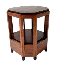 Art Deco Amsterdamse School Side Table, 1920s